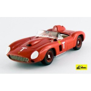 1/43 VOITURE MINIATURE FERRARI 290 S Targa Florio Test-1958-PILOTE MUSSO-ARTMODEL348